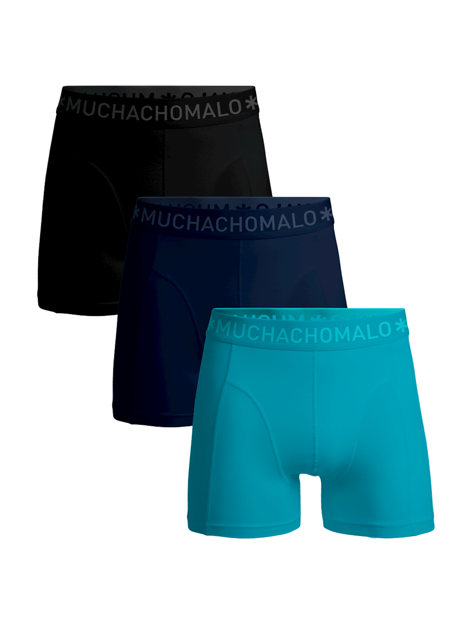 Muchachomalo Boxer 3-pack Solid 595