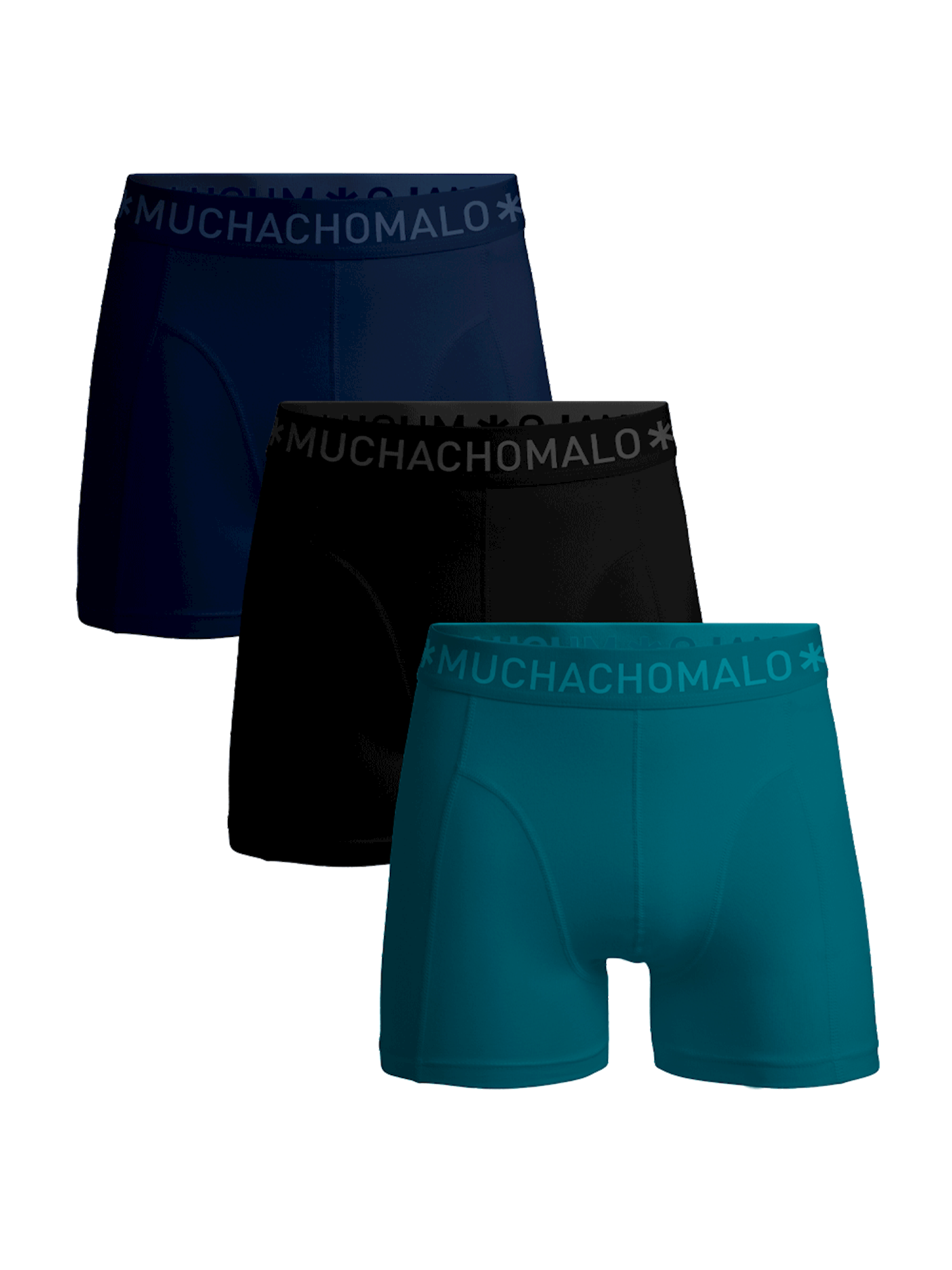 Muchachomalo Boxer 3-pack Solid 603
