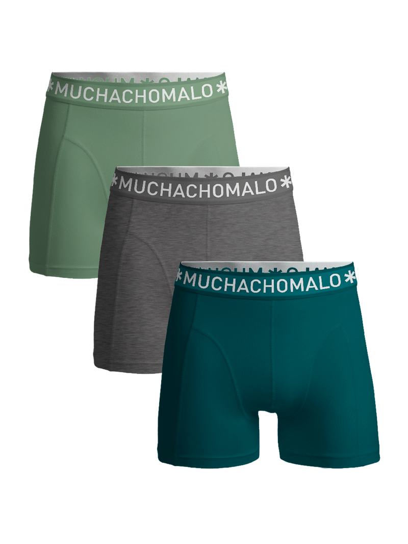 Muchachomalo Boxer 3-pack Solid 613