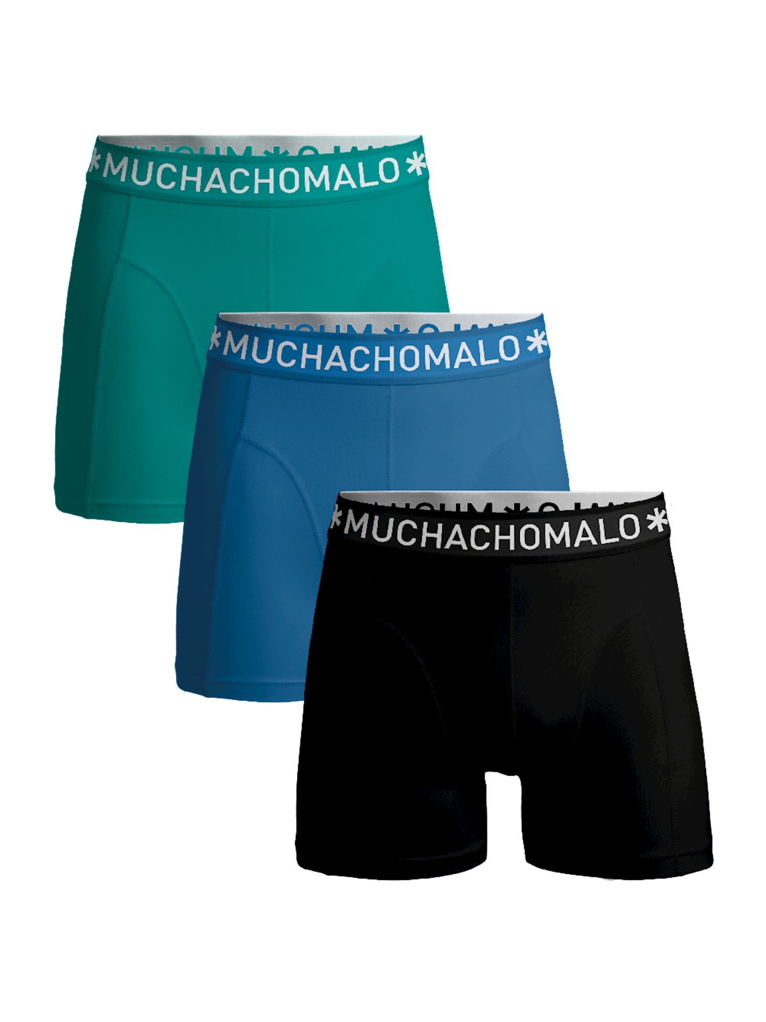 Muchachomalo Boxer 3-pack Solid 614
