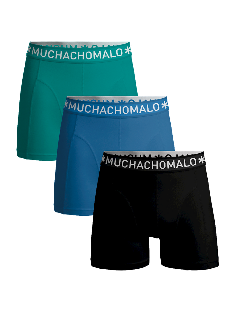 Muchachomalo Boxer 3-pack Solid 614