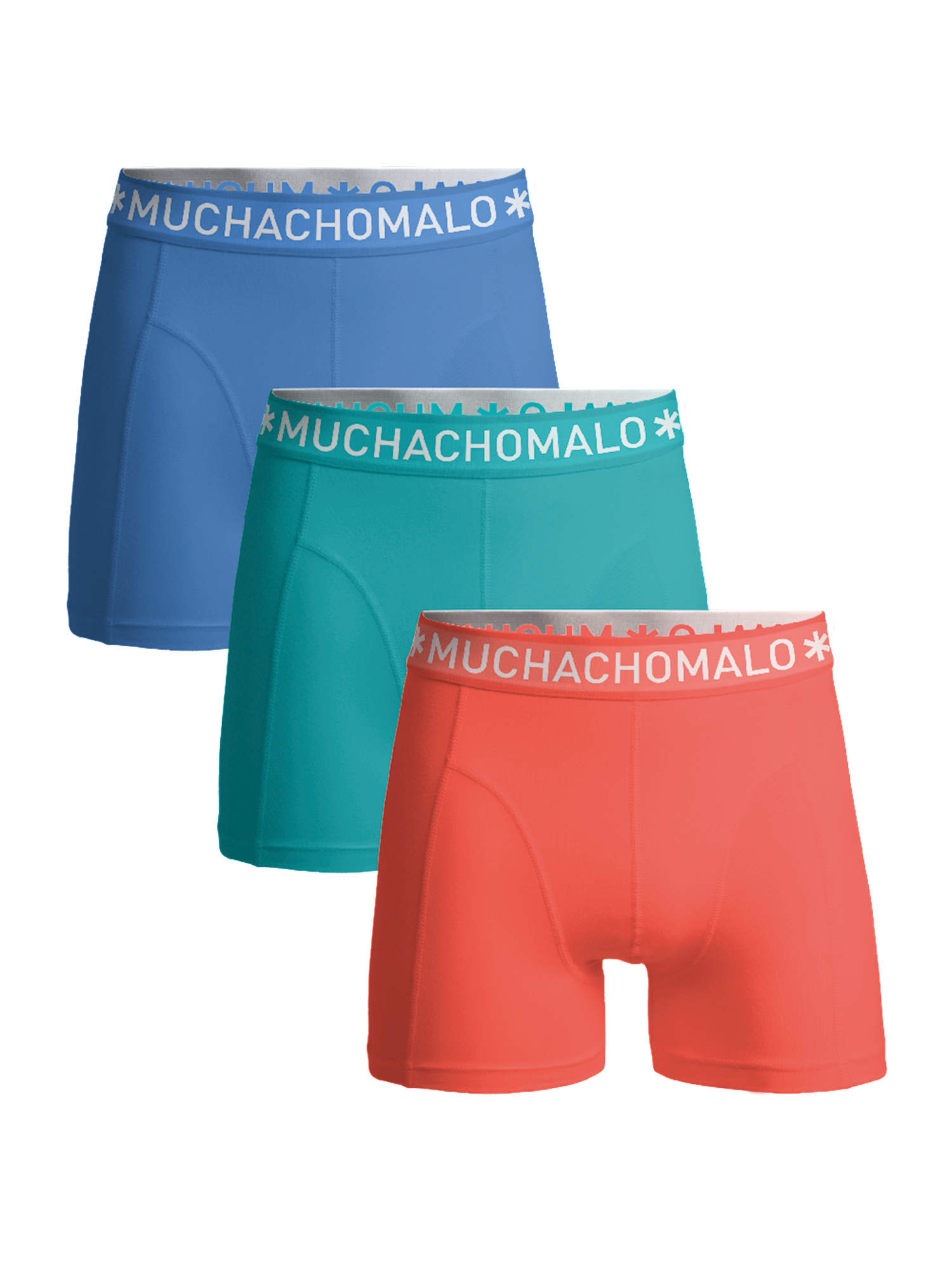 Muchachomalo Boxer 3-pack Solid 621
