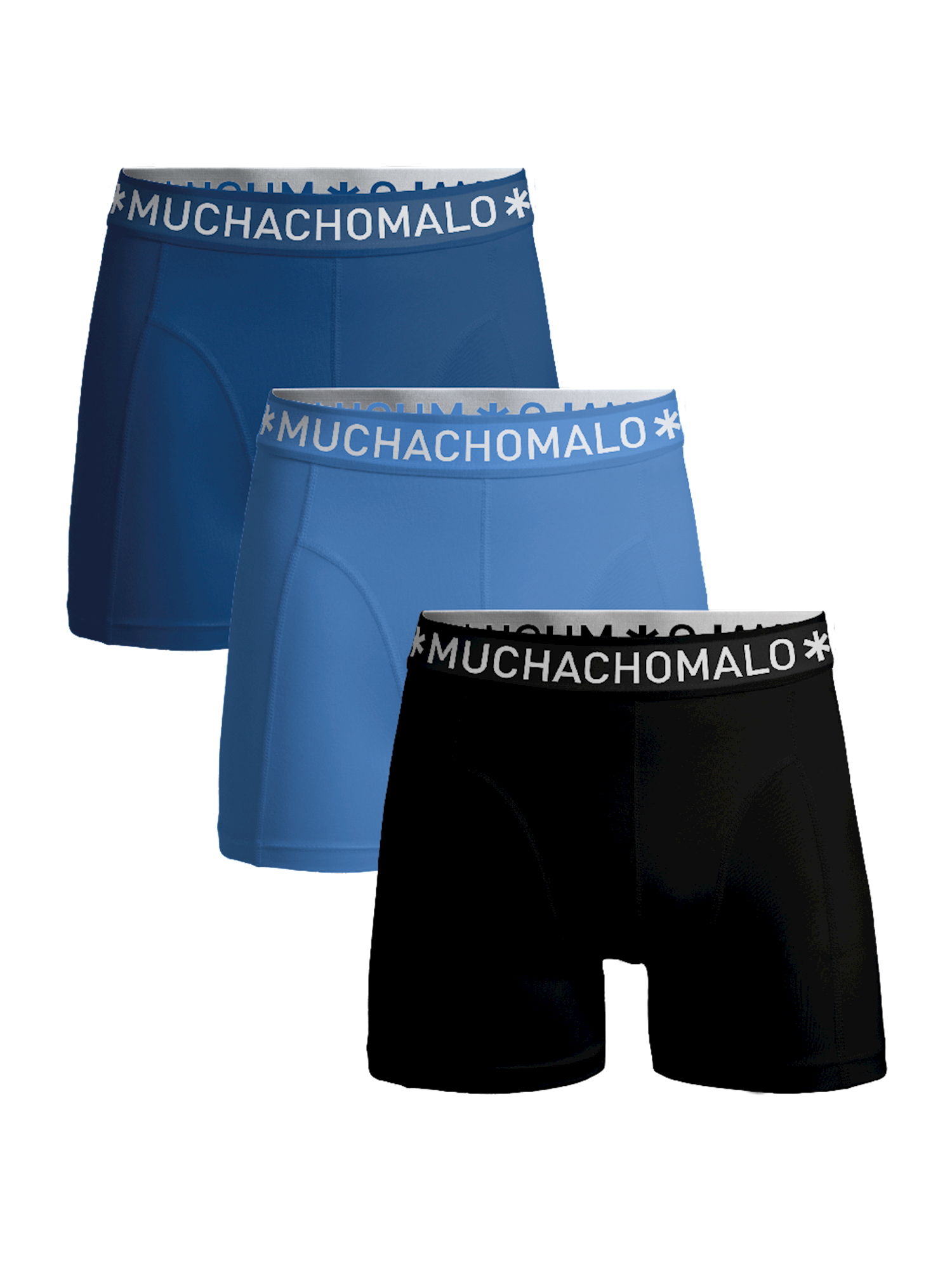 Muchachomalo Boxer 3-pack Solid 625