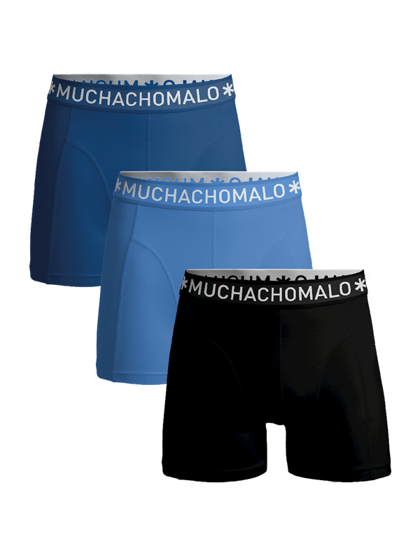 Muchachomalo Boxer 3-pack Solid 625