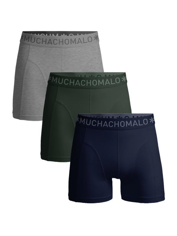 Muchachomalo Boxer 3-pack Solid 672J