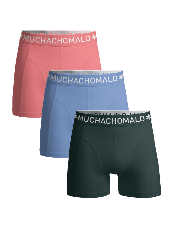 Muchachomalo Boxer 3-pack Solid 680J