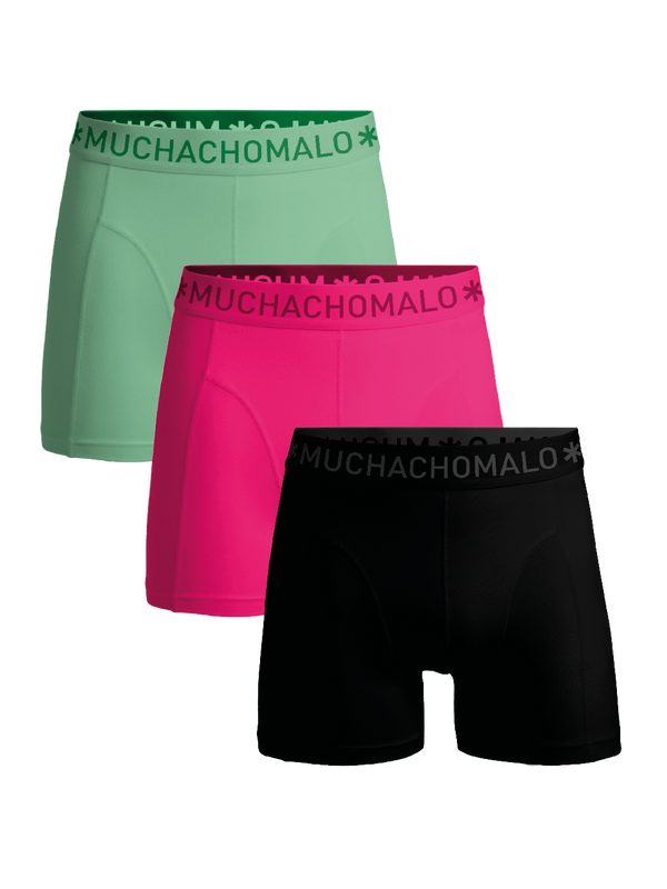 Muchachomalo Boxer 3-pack Solid 682J