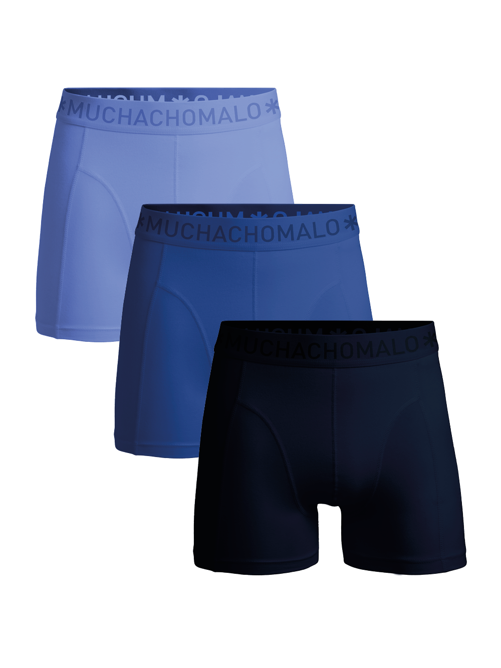 Muchachomalo Boxer 3-pack Solid 688J