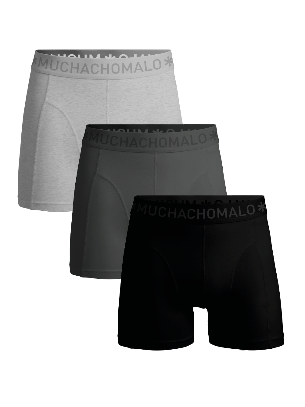 Muchachomalo Boxer 3-pack Solid 796J