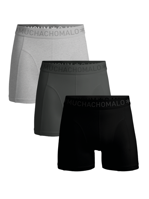 Muchachomalo Boxer 3-pack Solid 796J