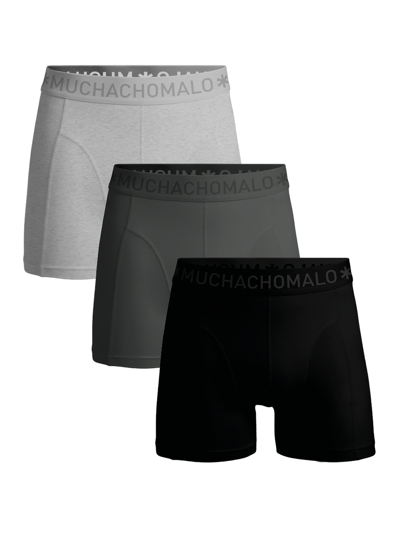 Muchachomalo Boxer 3-pack Solid 796J