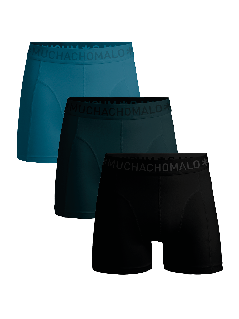 Muchachomalo Boxer 3-pack Solid 805J