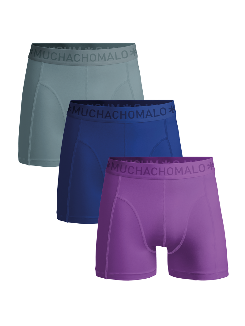 Muchachomalo Boxer 3-pack Solid 815J