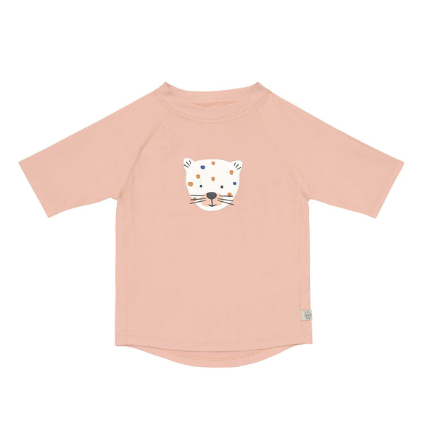 Lässig LSF Short Sleeve Rashguard Leopard pink