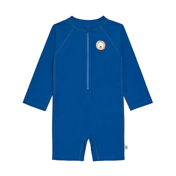 Lässig LSF Long Sleeve Sunsuit Lion blue
