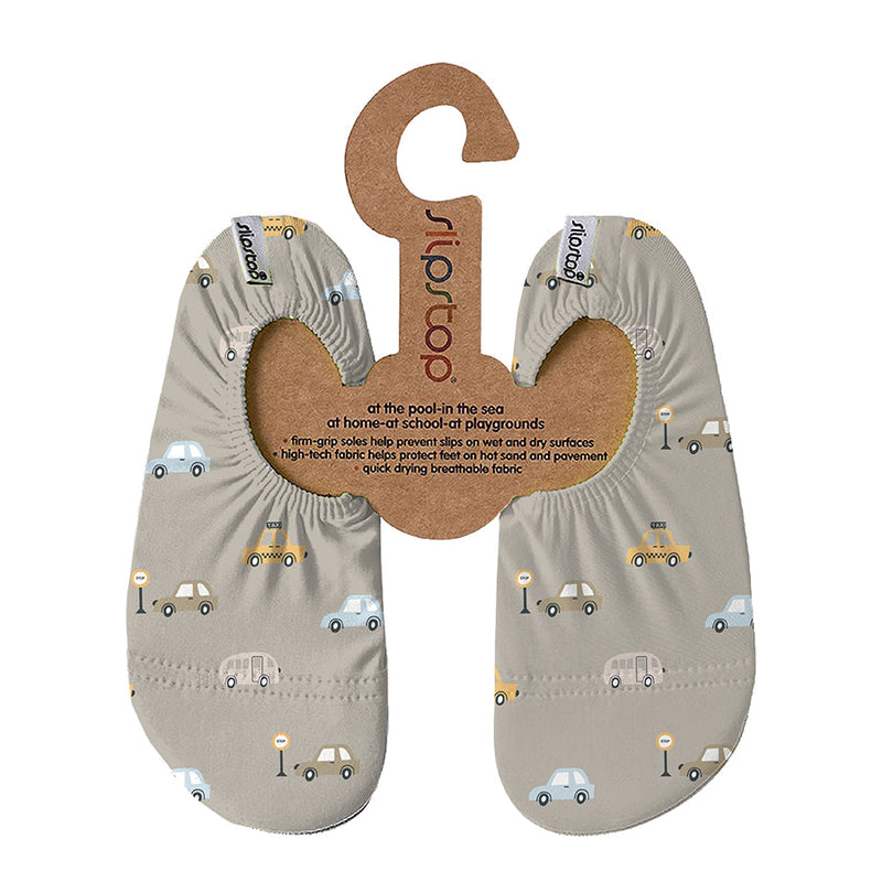 Jongens Slipstop Cars Naturel van  in de kleur Sand in maat 27-29.