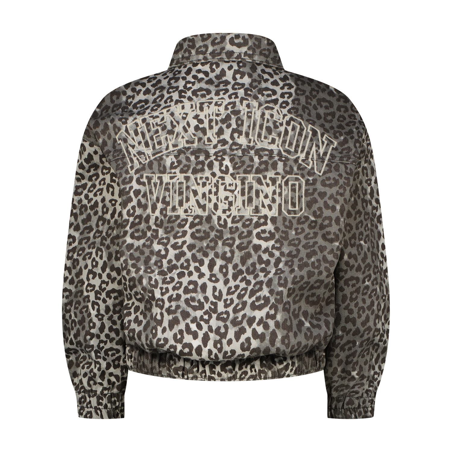 Vingino Denim Jacket Tori Leopard