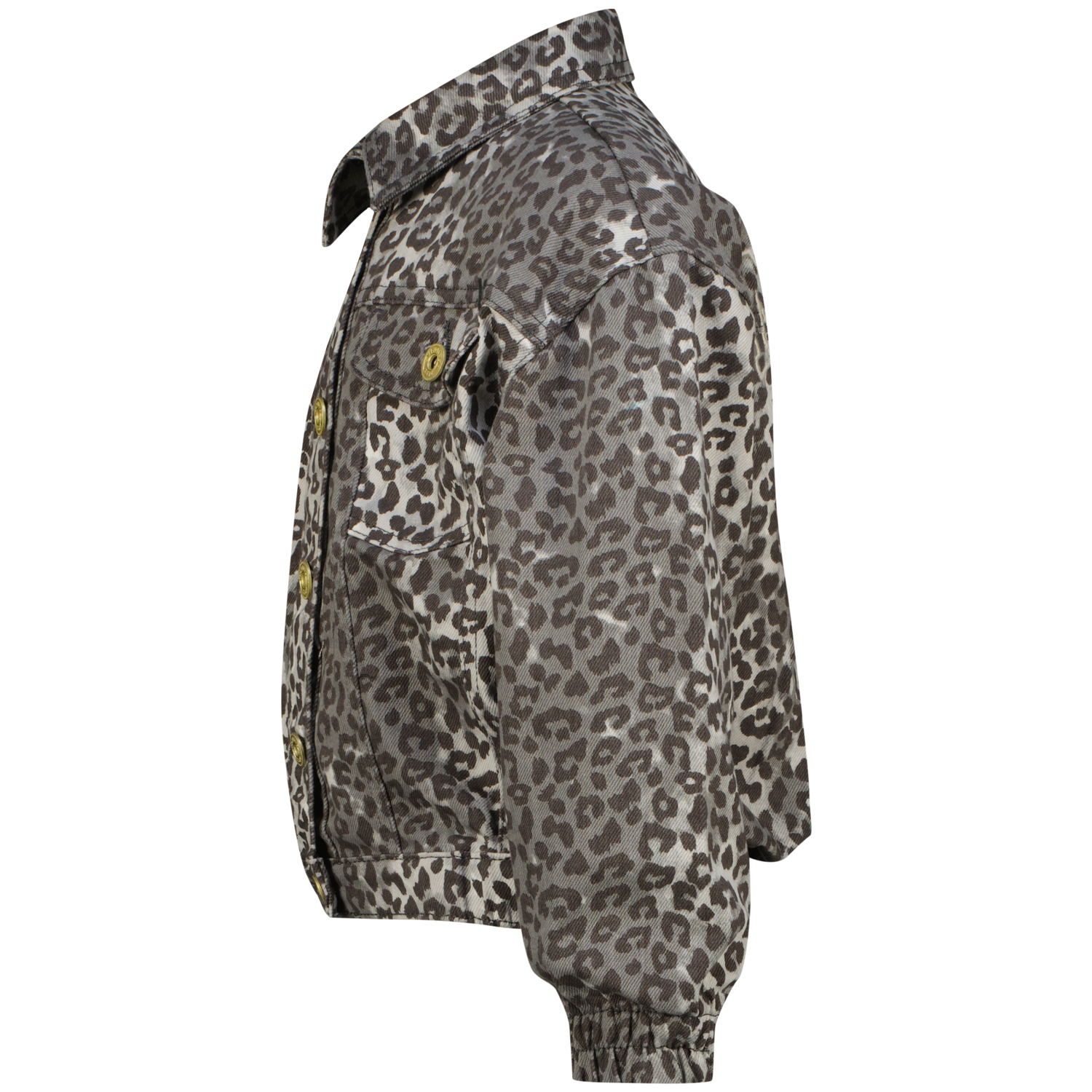 Vingino Denim Jacket Tori Leopard