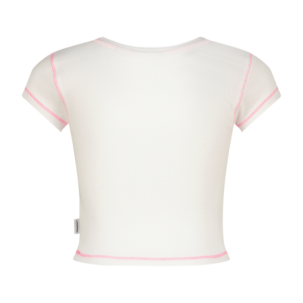 Vingino T-shirt Basic-Crop Rib Tee