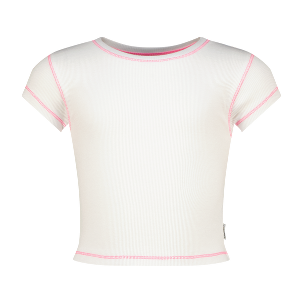 Vingino T-shirt Basic-Crop Rib Tee