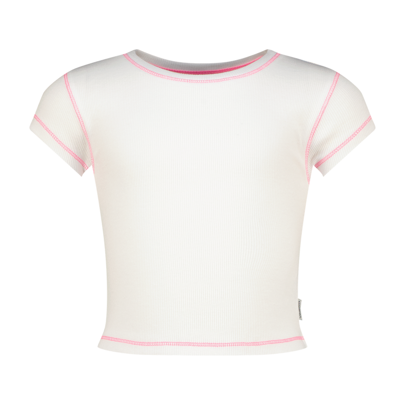 Vingino T-shirt Basic-Crop Rib Tee