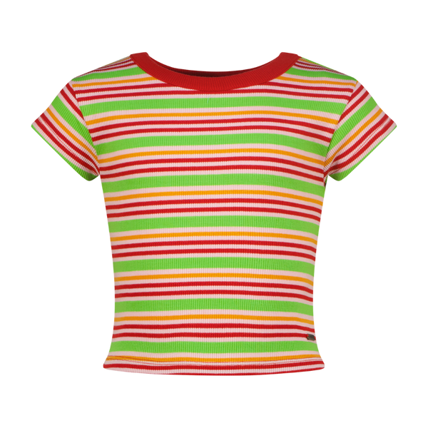 Vingino T-shirt Icon-fancy stripe rib tee