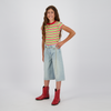 Vingino T-shirt Icon-fancy stripe rib tee
