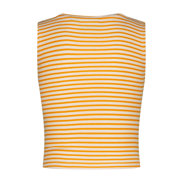 Vingino Top Icon-Crop stripe rib top