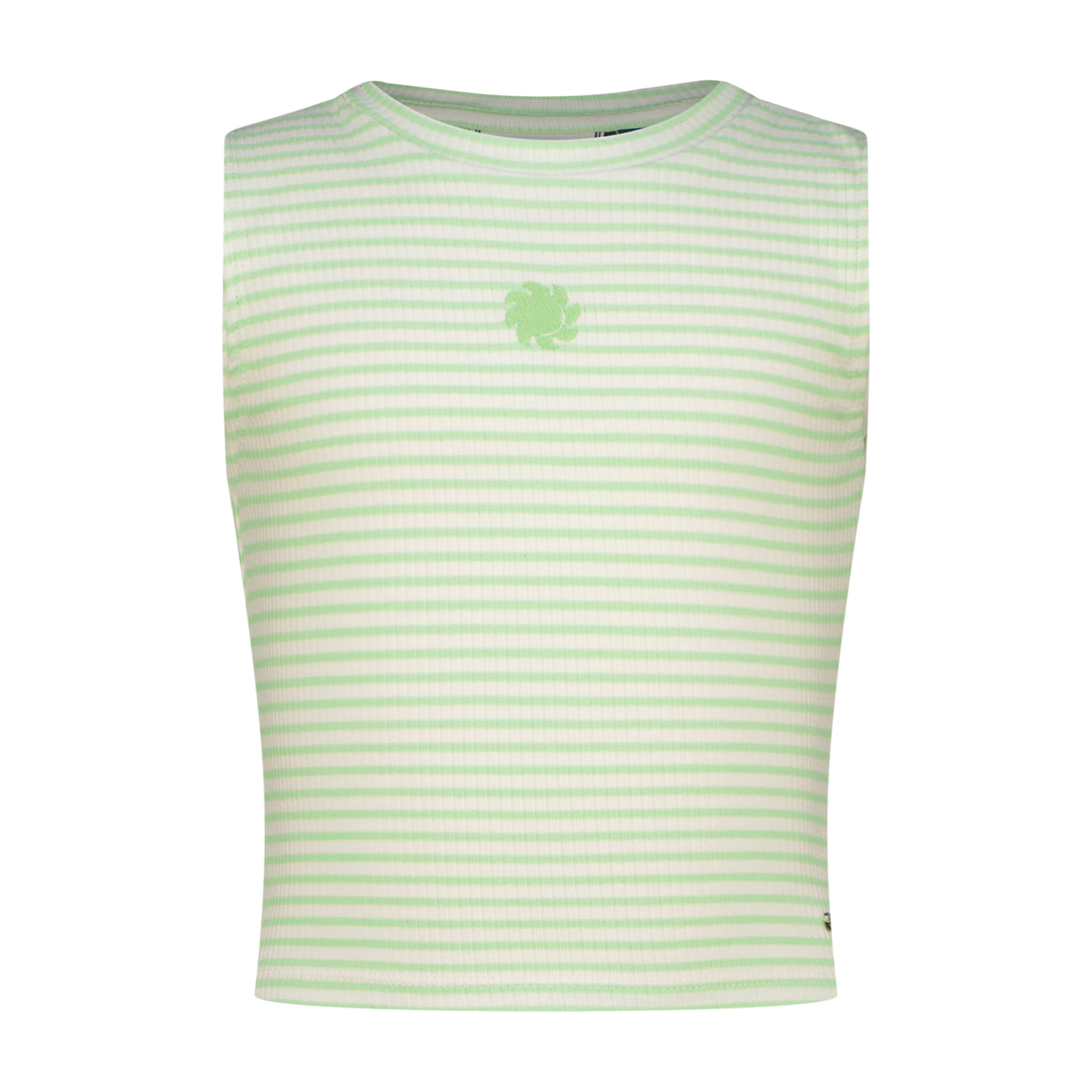 Vingino Top Icon-Crop stripe rib top