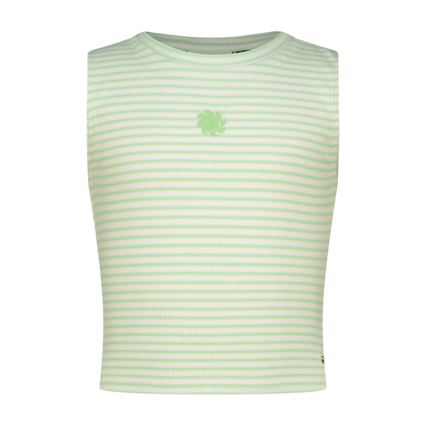Vingino Top Icon-Crop stripe rib top