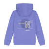 Jongens Hoodie Suppe van Skurk in de kleur Lavendel in maat 170.
