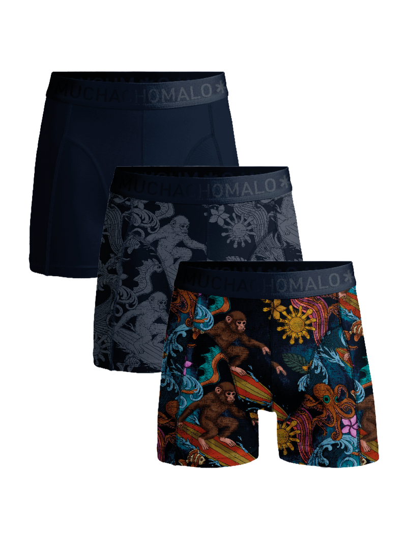 Muchachomalo Boxer 3-pack Print / Solid