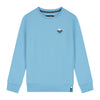 Jongens Sweater Saba van Skurk in de kleur Baby Blue in maat 170.