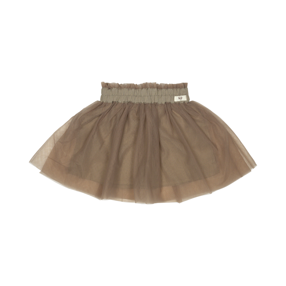 Baje Studio Sandy tule skirt taupe