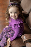 Jubel Flared broek AOP - Flowers For Life