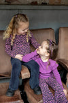 Jubel Flared broek AOP - Flowers For Life
