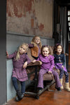 Jubel Jurk ruches AOP - Flowers For Life
