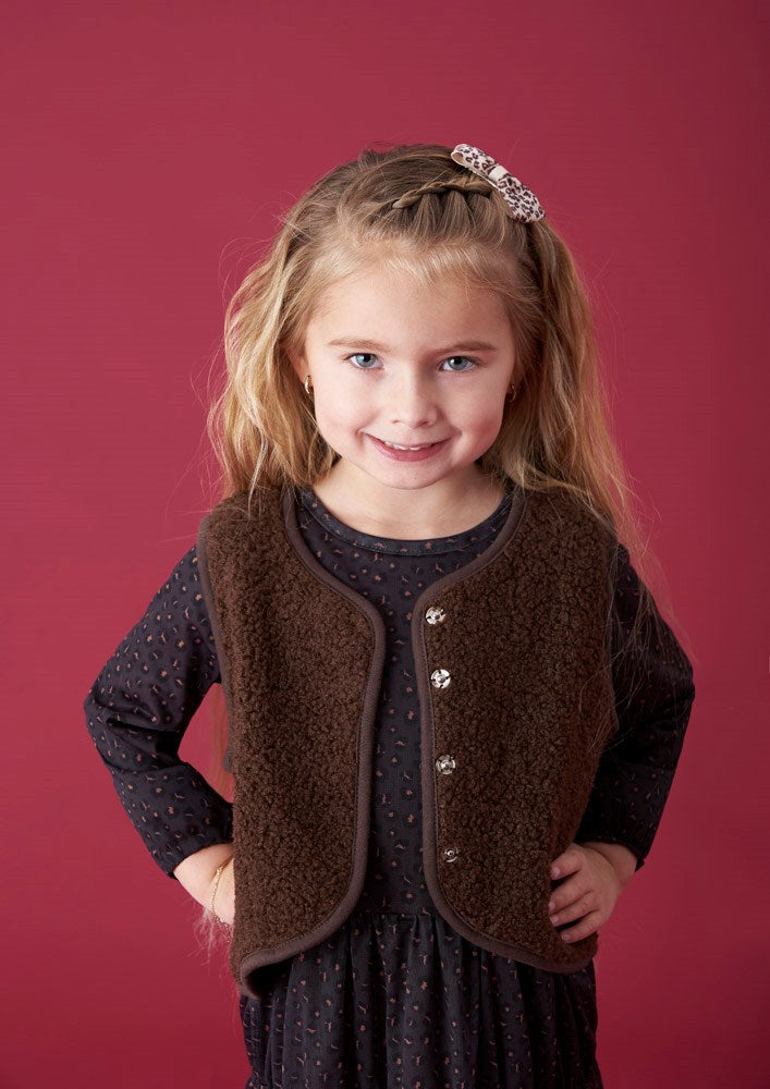 Jubel Gilet Teddy - Color Me Panther