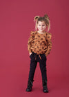Jubel Longsleeve ruches AOP - Color Me Panther