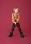 Jubel Flared broek AOP - Color Me Panther