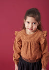 Jubel Blouse ruches - Color Me Panther