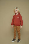 Sturdy Sweatvest met capuchon - Chasing Trails