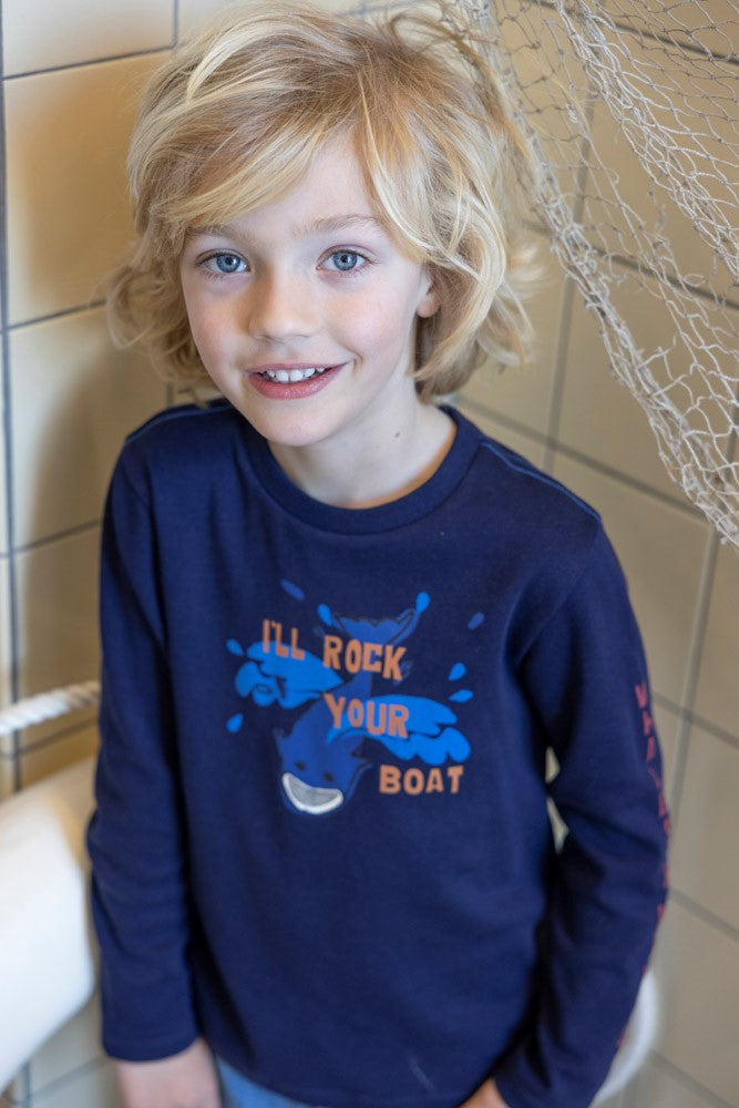 Sturdy Longsleeve - Waves and Whales