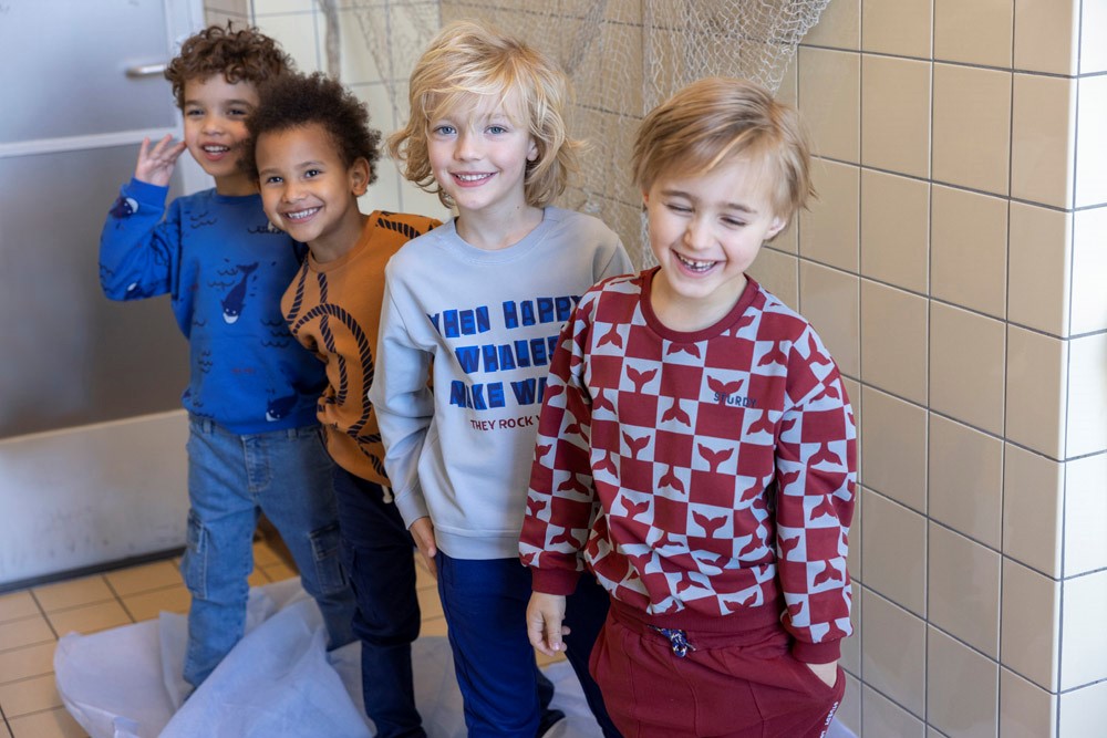 Sturdy Sweater - Waves and Whales