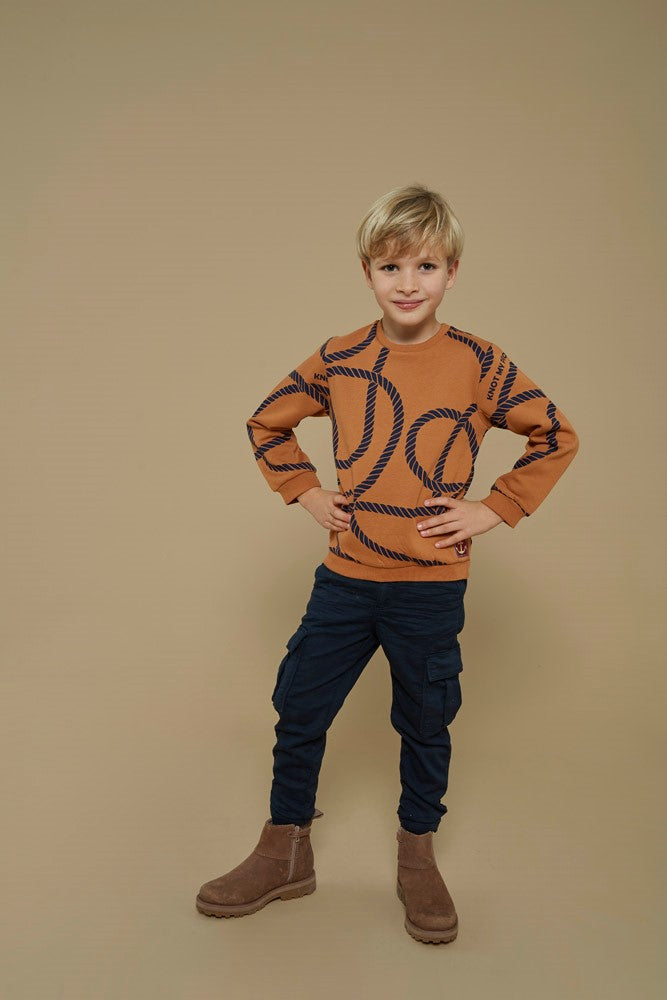 Sturdy Cargo broek - Waves and Whales