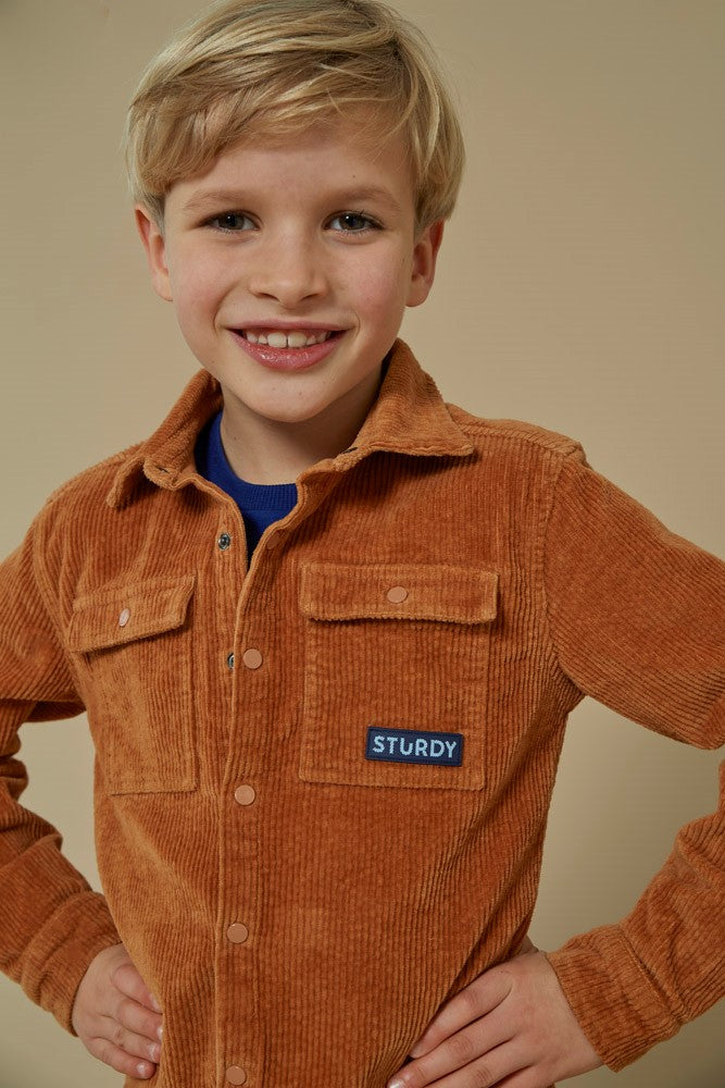Sturdy Overhemd corduroy - Waves and Whales