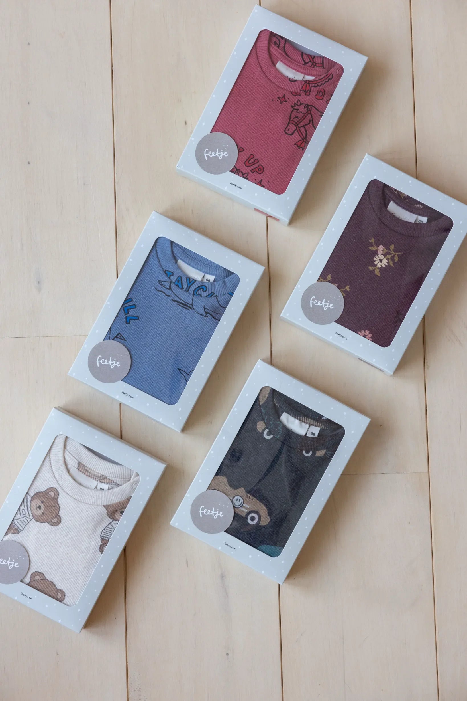 Meisjes Howdy Holly - Premium Sleepwear by Feetje van Feetje in de kleur Berry in maat 86.