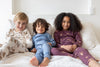 Meisjes Bonnie Bouquet - Premium Sleepwear by Feetje van Feetje in de kleur Wijn melange in maat 152.