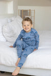 Jongens Willy Walrus - Premium Sleepwear by Feetje van Feetje in de kleur Blauw in maat 152.