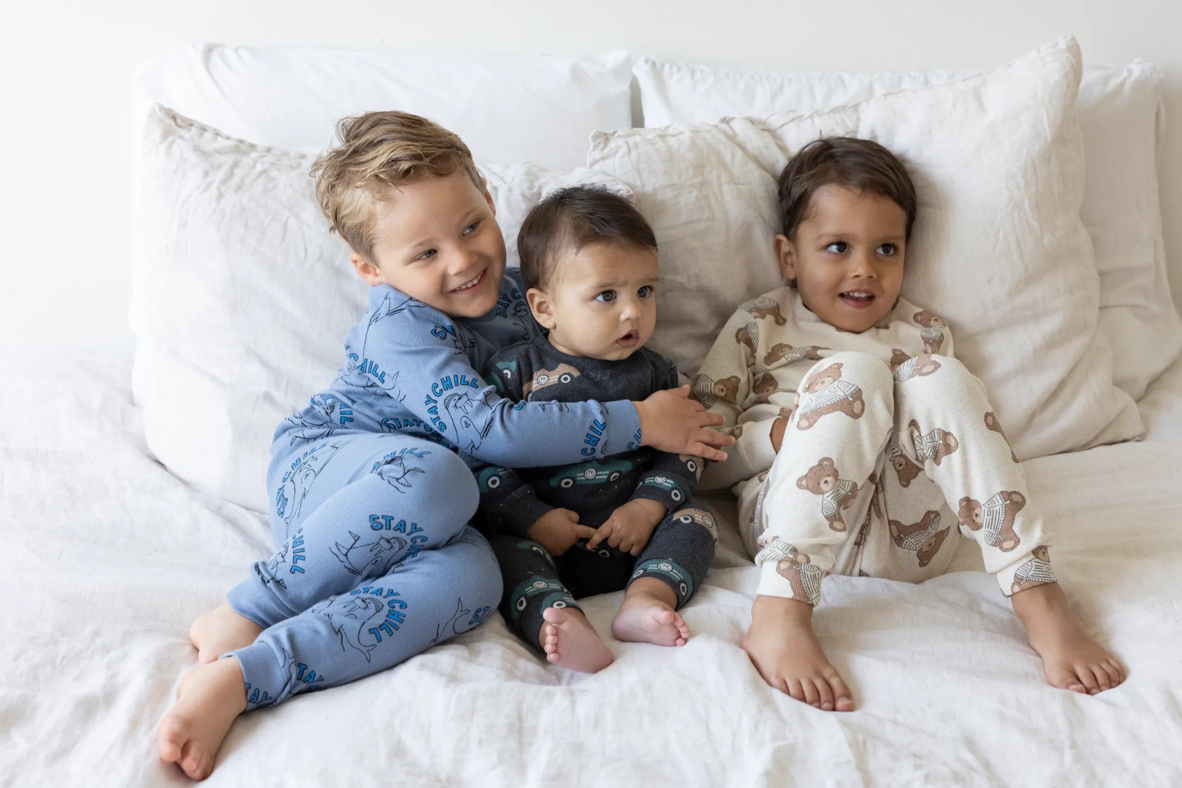 Jongens Willy Walrus - Premium Sleepwear by Feetje van Feetje in de kleur Blauw in maat 86.